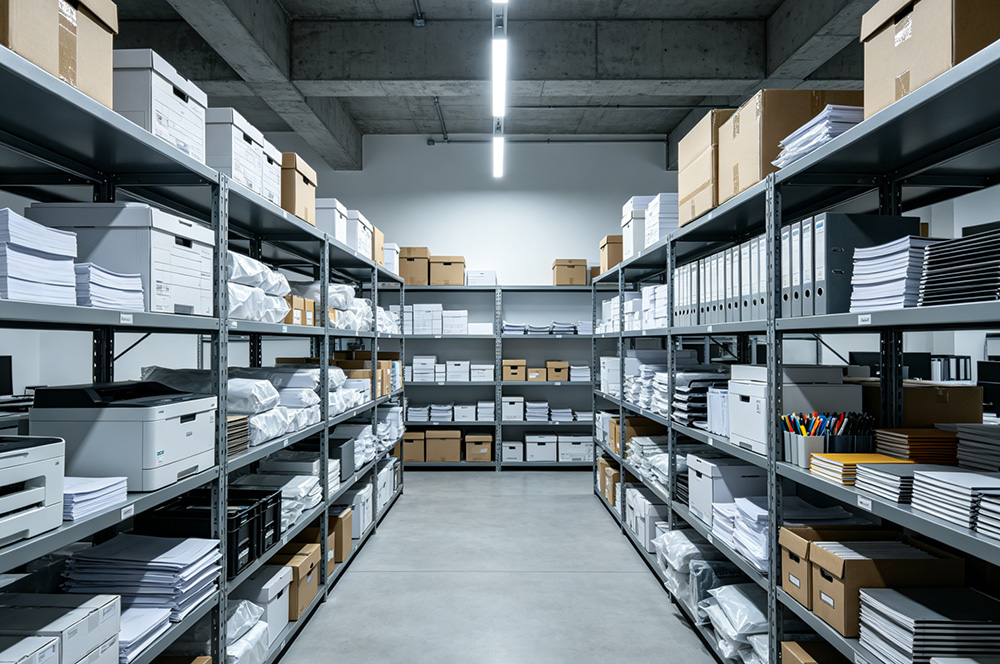 工业风格办公室仓库装修效果图