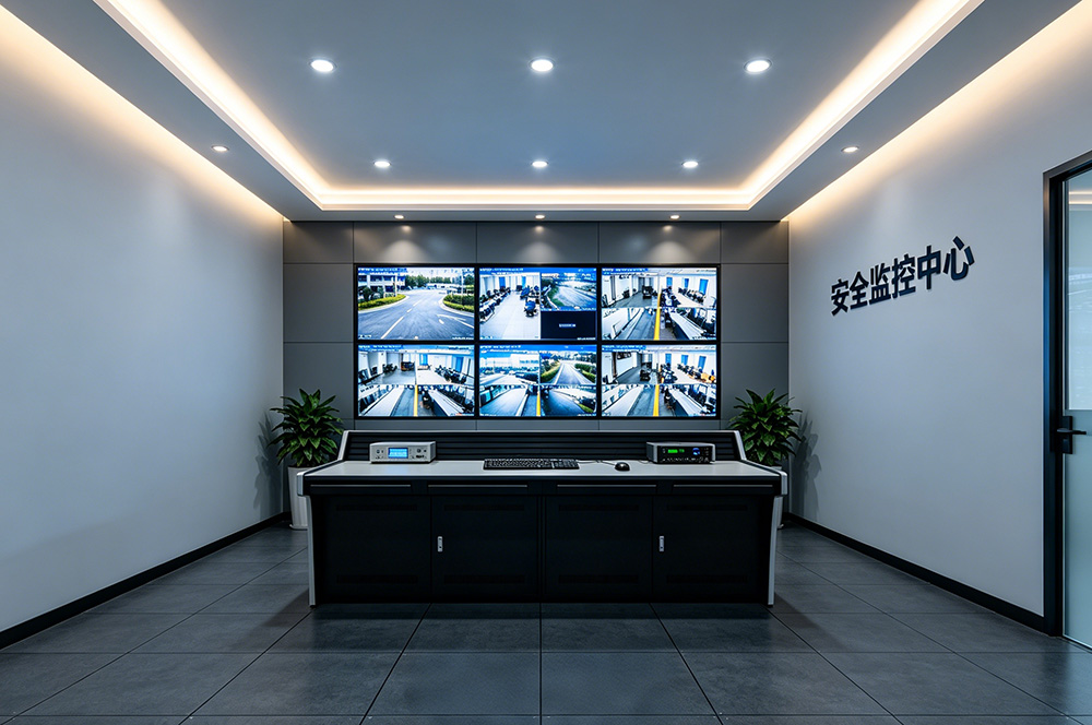 办公室机房监控室装修效果图