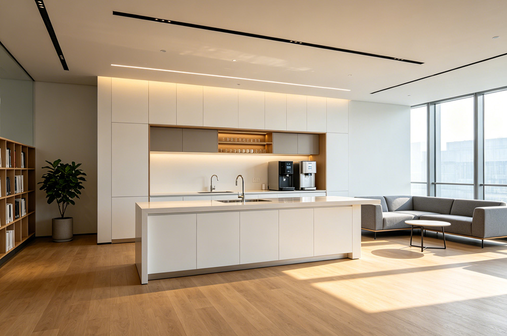 办公室茶水区装修效果图