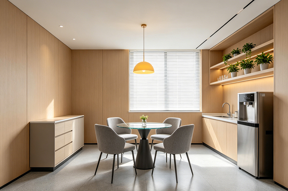 办公室茶水间装修效果图