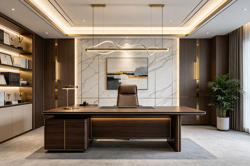 副总高档办公室装修效果图