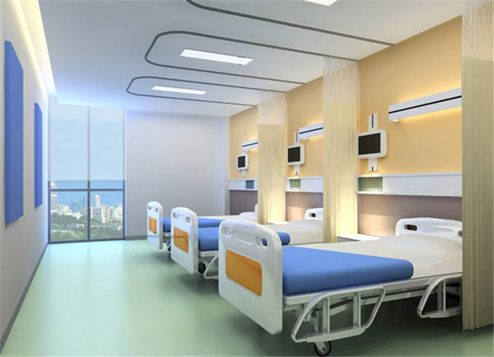 高新区大型综合医院病房设计效果图