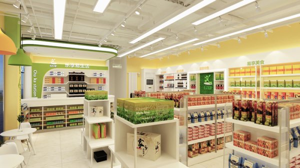 100平便利店装修设计效果图