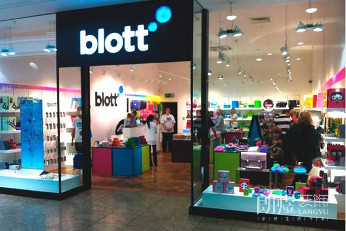 blott文具店面设计