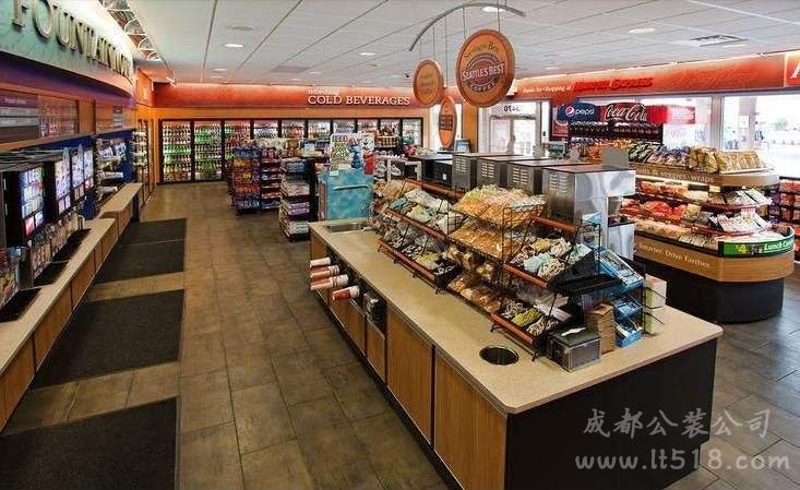 成都便利店该如何装修才好？便利店装修设计效果图精选