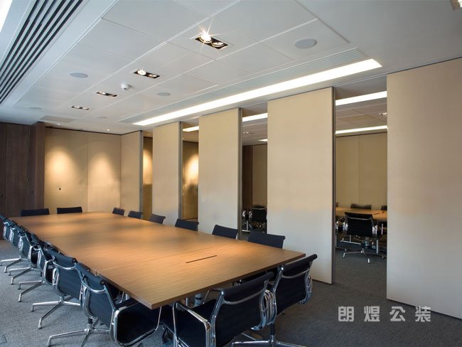 会议室移动隔断装修效果图