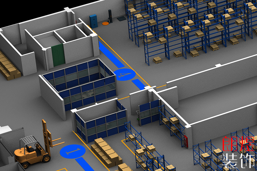 成都厂房装修设计效果图