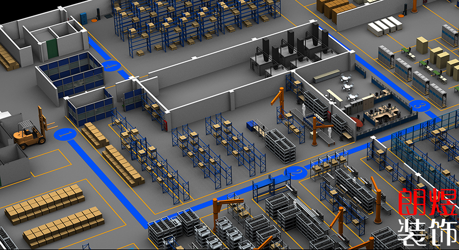 成都厂房装修设计效果图