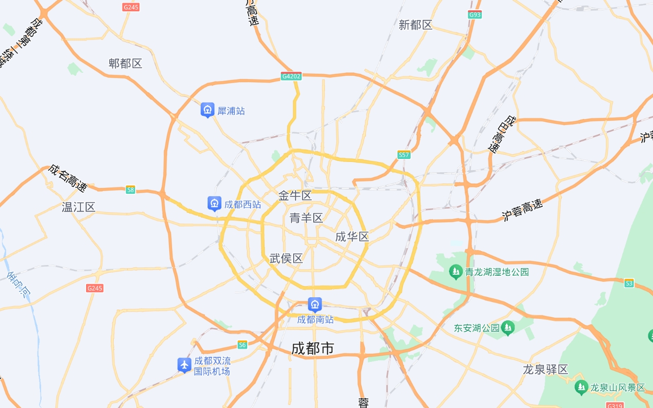 成都市辖12个区、5个县级市以及3个县