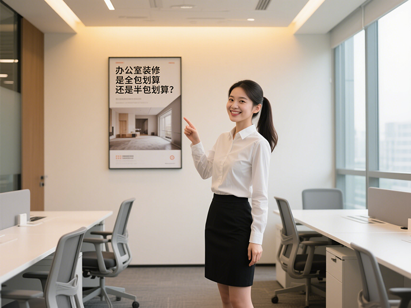 办公室装修是全包划算还是半包划算？