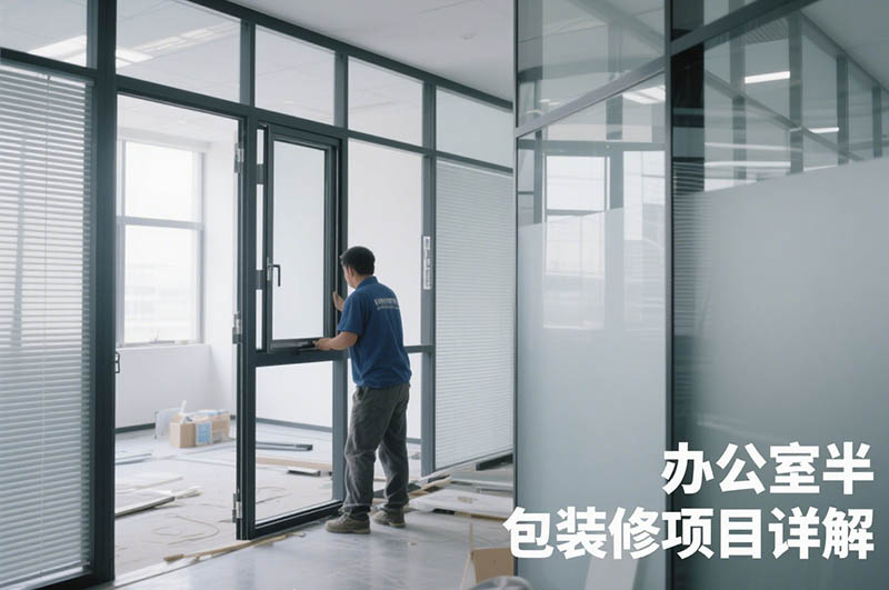 办公室半包装修项目详解​