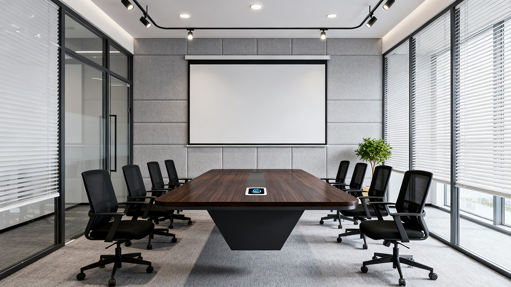完全独立的会议室空间设计装修效果图