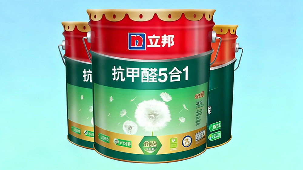 立邦金装净味伍合一乳胶漆