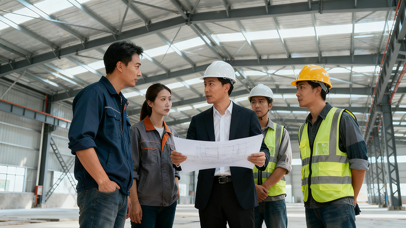 厂房设计图纸与装修现场衔接沟通