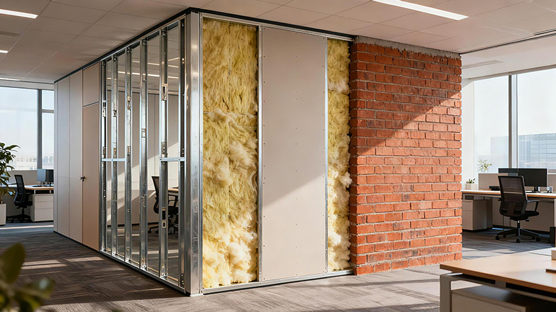 办公室实体隔断设计