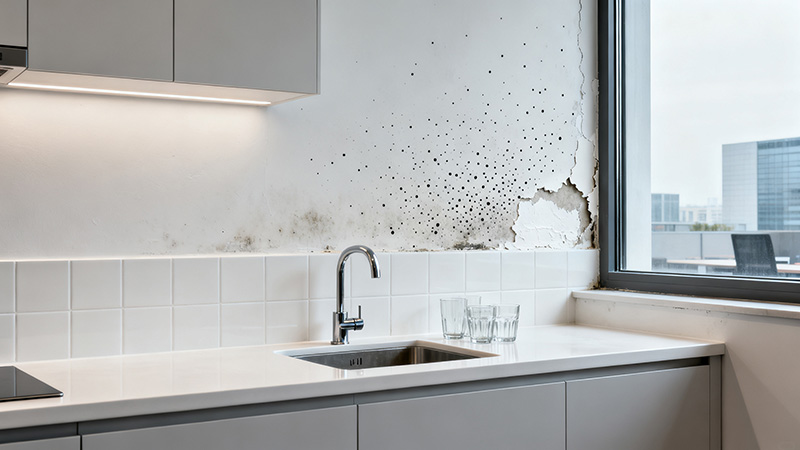 办公室墙体发潮