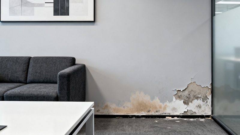 办公室墙体发霉