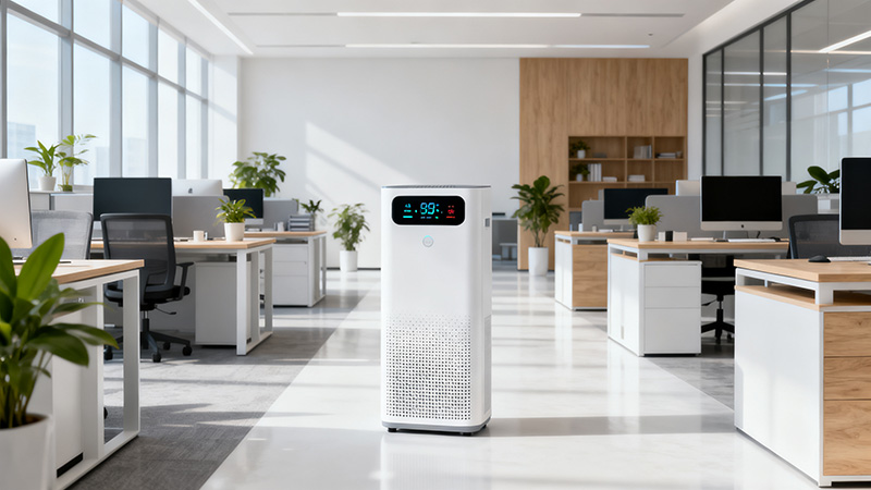办公室内配置空气净化器除甲醛