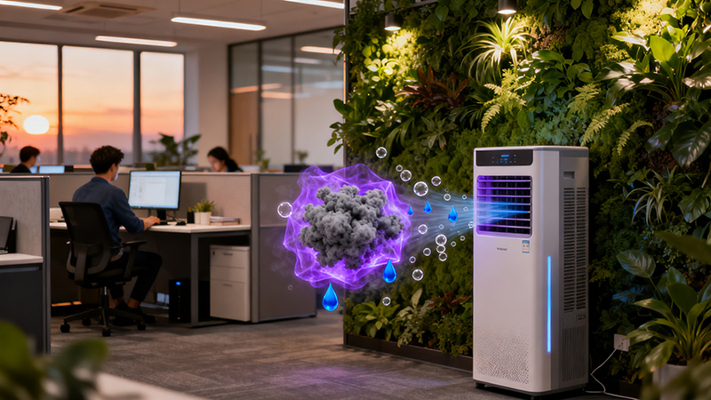 办公室光触媒技术除甲醛