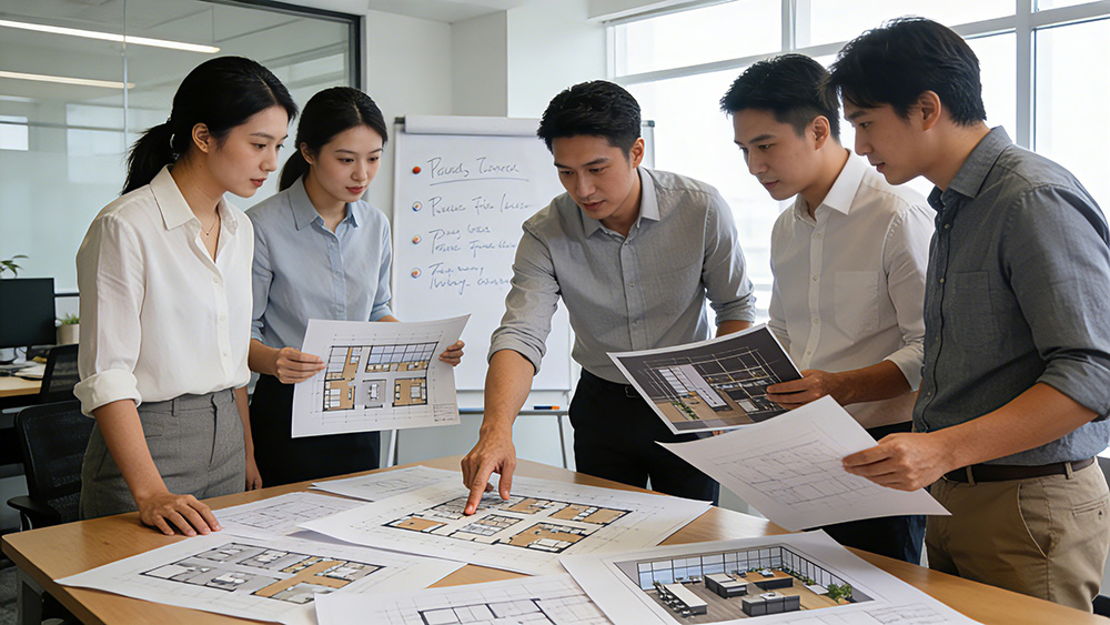 办公室装修设计方案对比