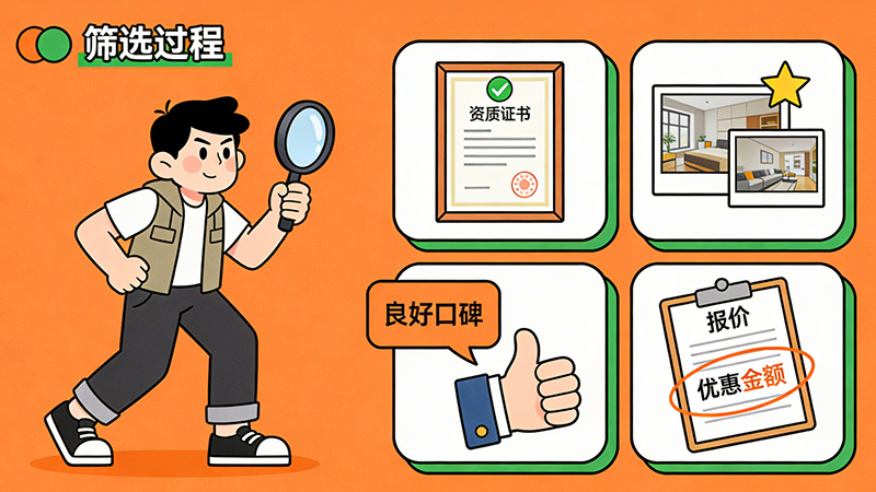 成都办公室装修公司资质、口碑、案例、报价对比示意图