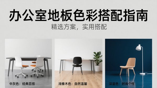 办公室装修地板选什么颜色好？掌握这些