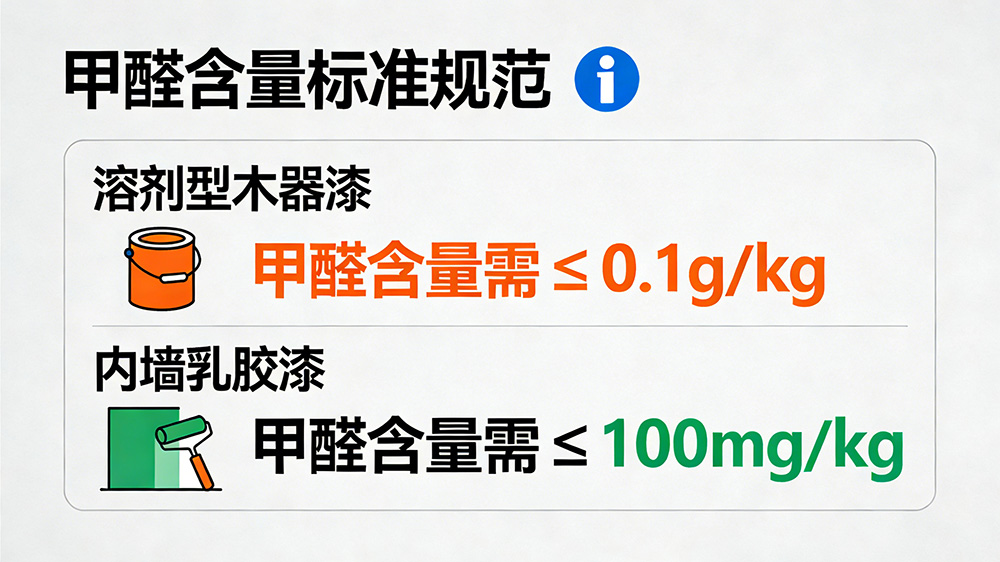 办公室墙面涂料甲醛含量标准