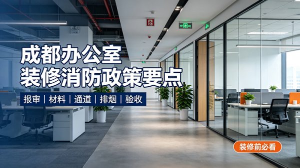 成都办公室装修需要注意哪些消防政策？